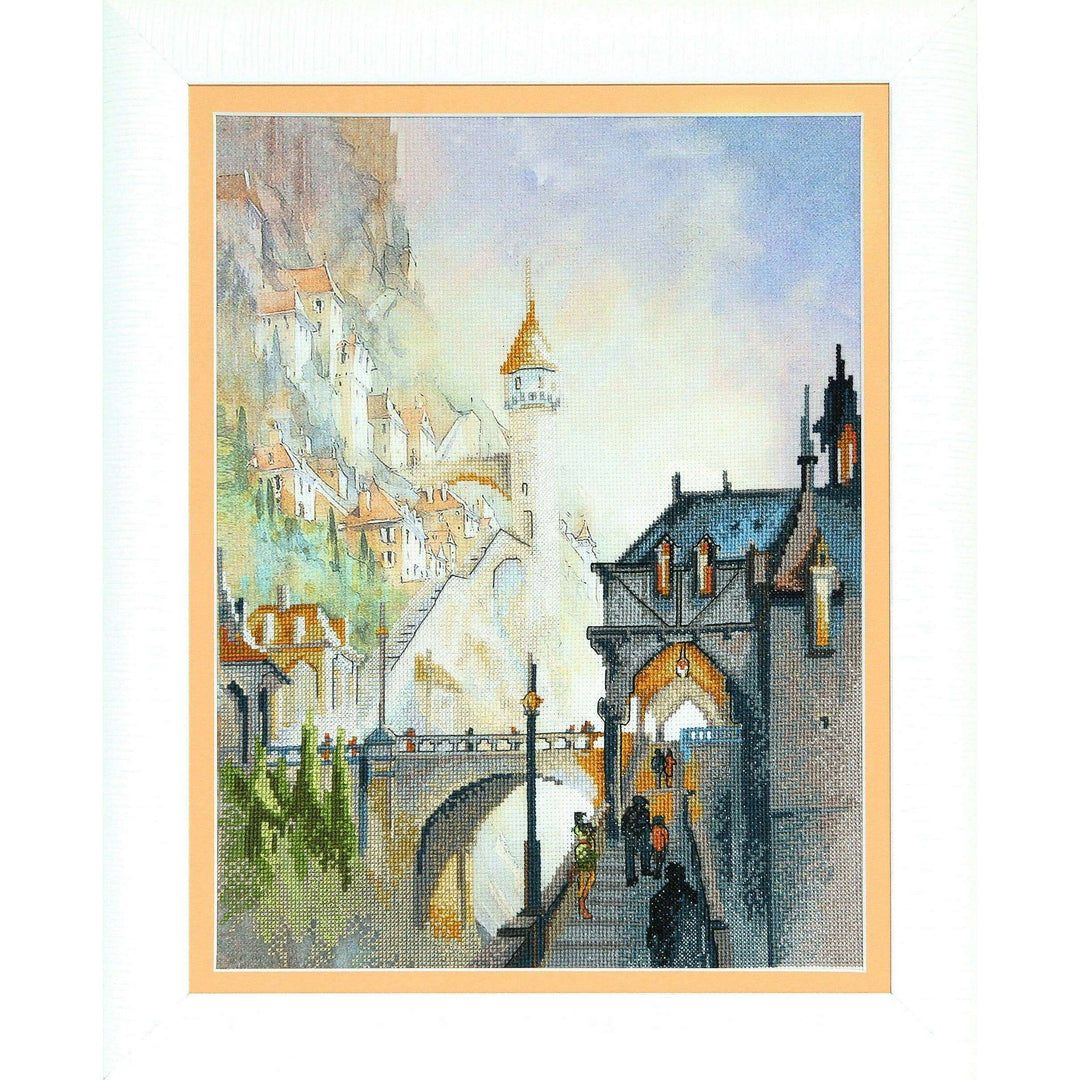Partial embroidery kit RK-104C "Castle"