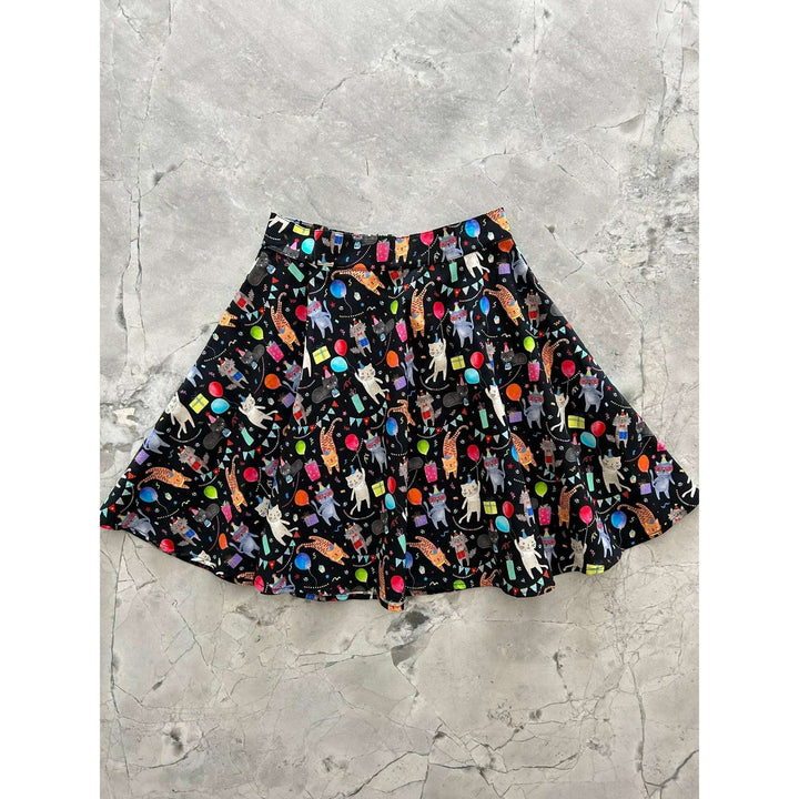 Party Cats Skater Skirt