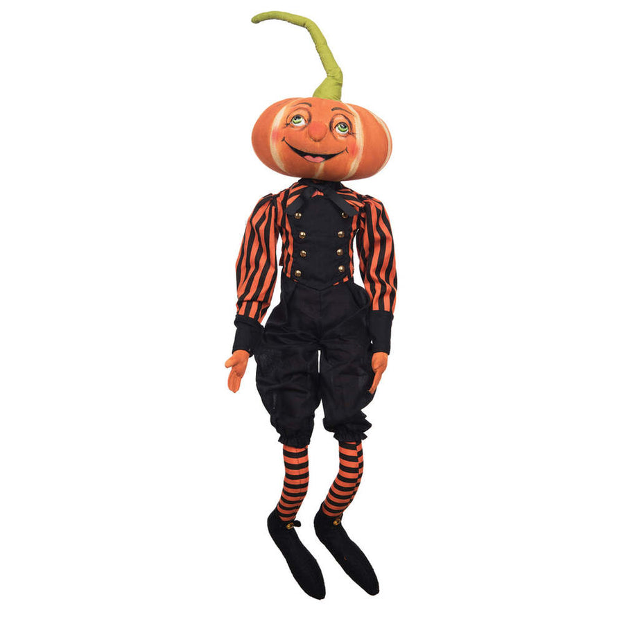 Pascal Pumpkin Gathered Traditions Art Doll by Joe Spencer 