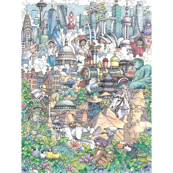 Passage of Time Jigsaw Puzzle