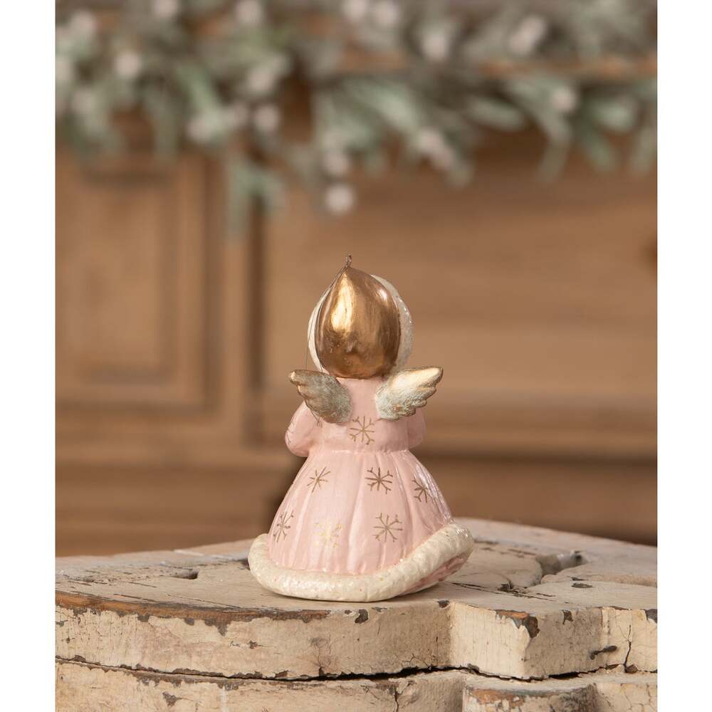 Pastel Angel Holding Candle by Bethany Lowe Designs 1