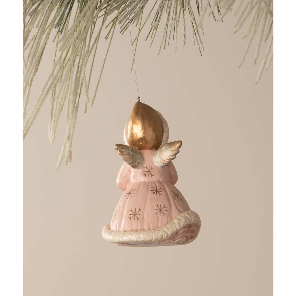 Pastel Angel Holding Candle by Bethany Lowe Designs 4