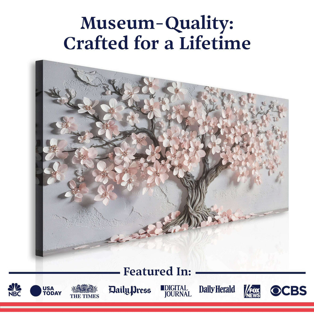 Pastel Blossom Awakening Wall Art