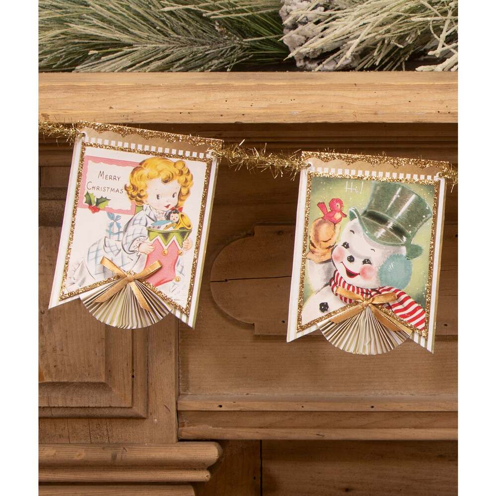 Pastel Retro Garland by Bethany Lowe Designs 1