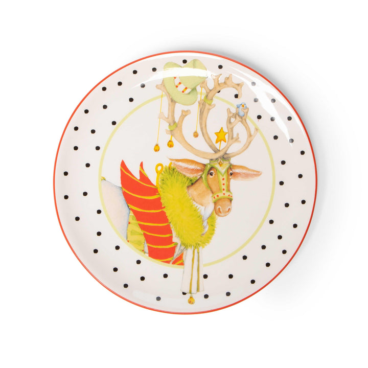 Patience Brewster Dash Away Dessert Plates - Set of 4 by Patience Brewster - Quirks!