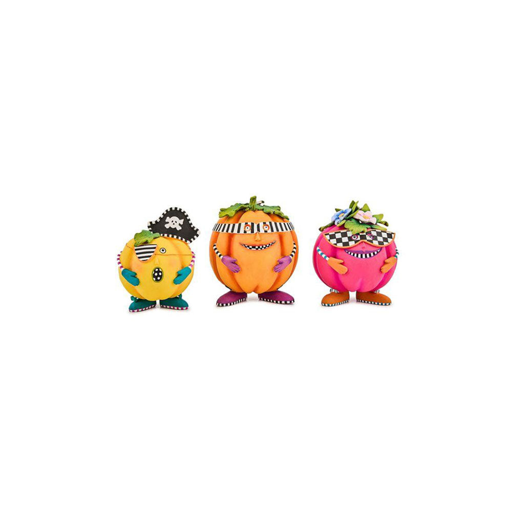 Patience Brewster Mini Pumpkins, Set of 3 