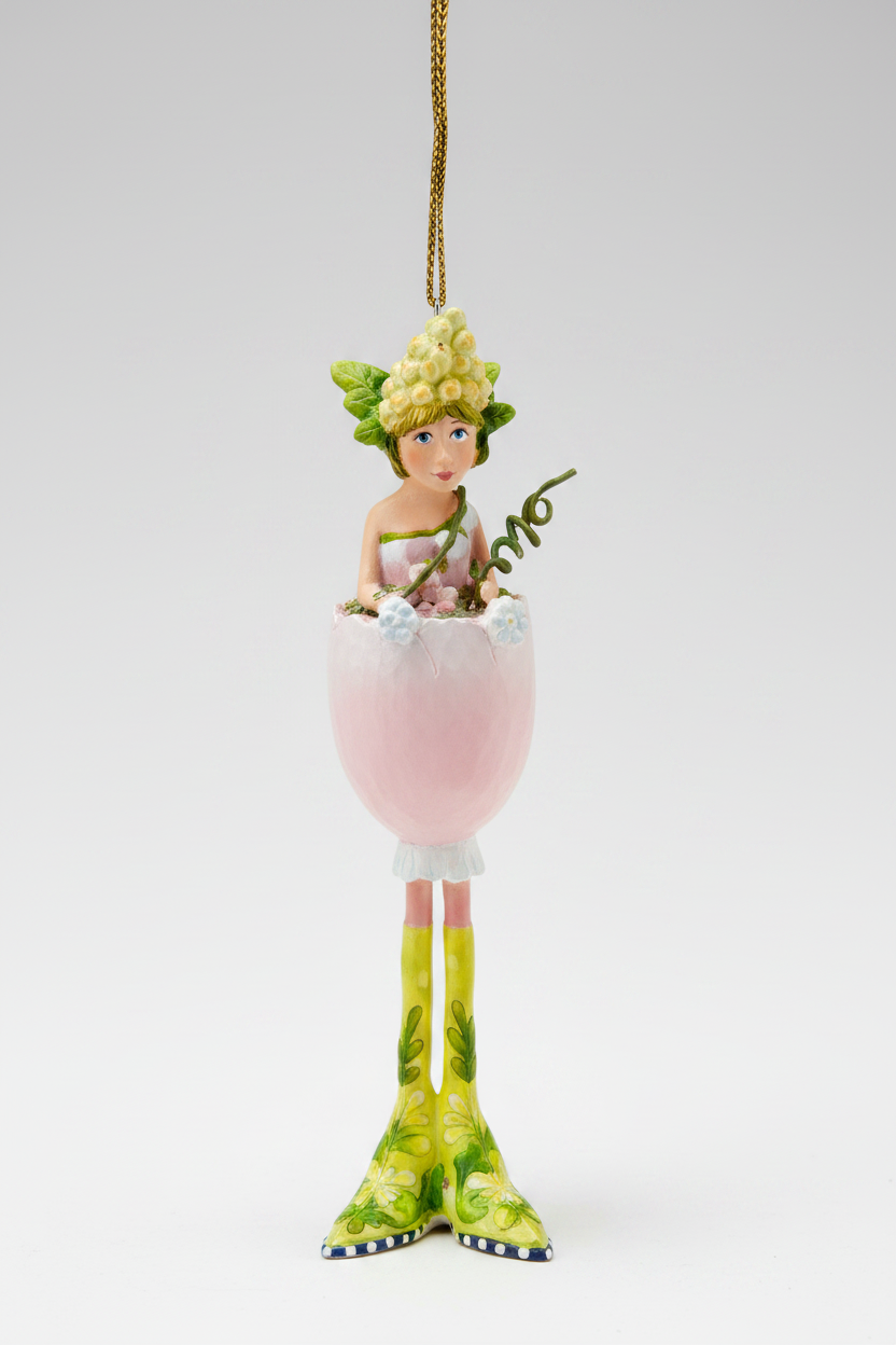 patience brewster white wine cocktail ornament