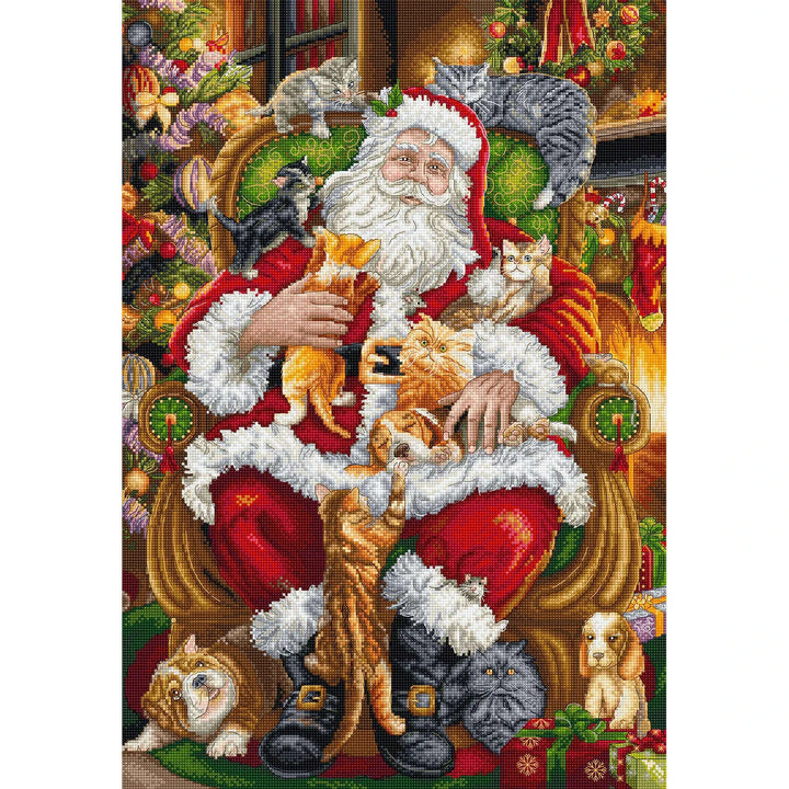 Paws & Presents L9947 Counted Cross Stitch Kit