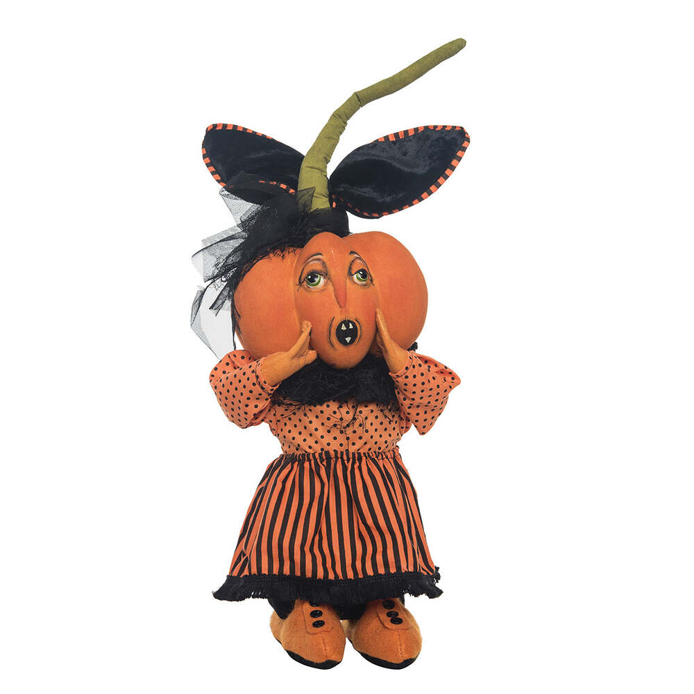 Paxtyn Pumpkin Gathered Traditions Art Doll by Joe Spencer 