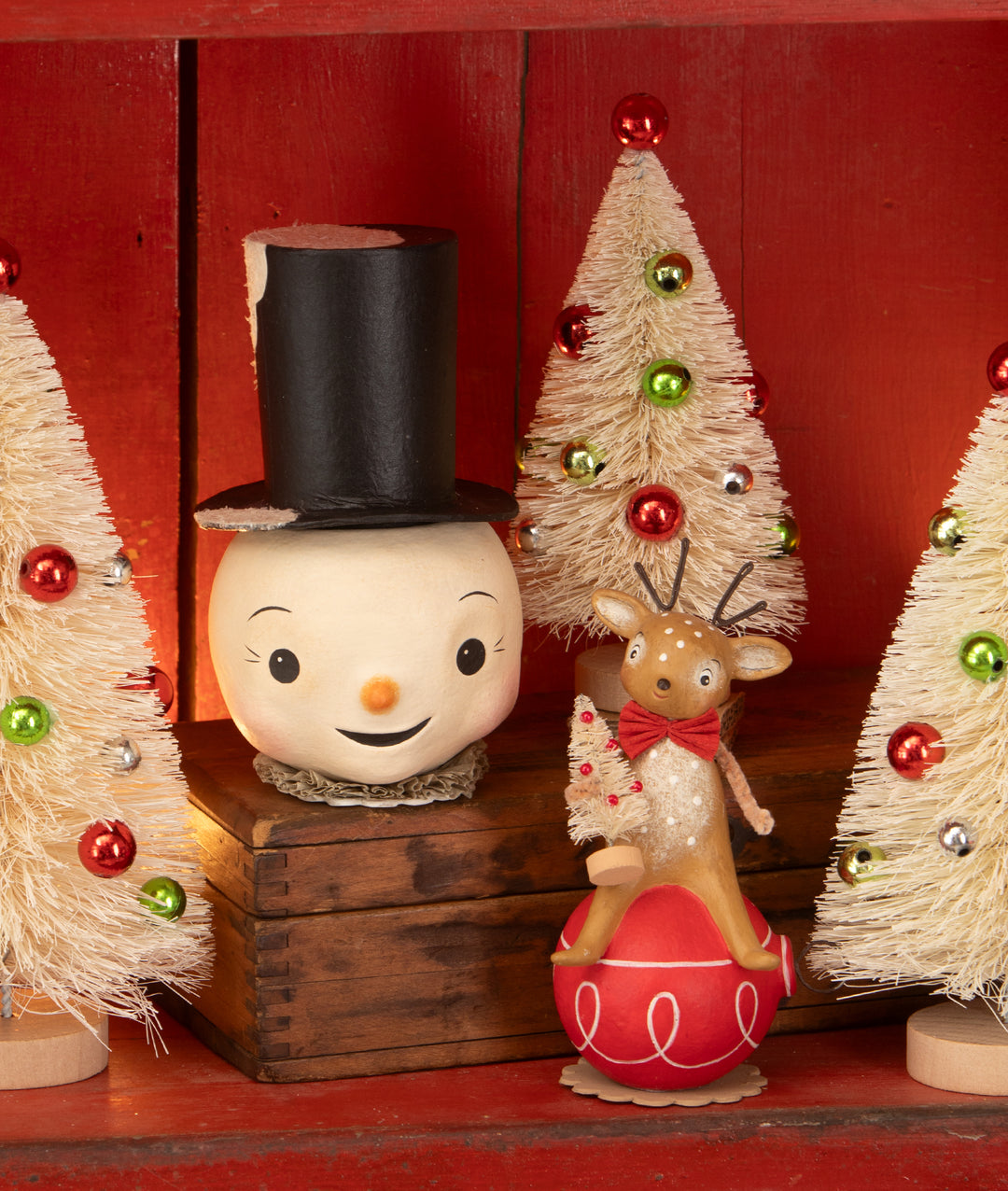 Mr. Snowman Container by Bethany Lowe Designs, image 4