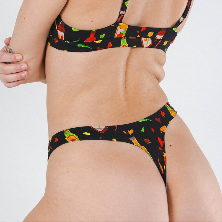 The Gotcha Sriracha | Hot Sauce MicroModal Thong