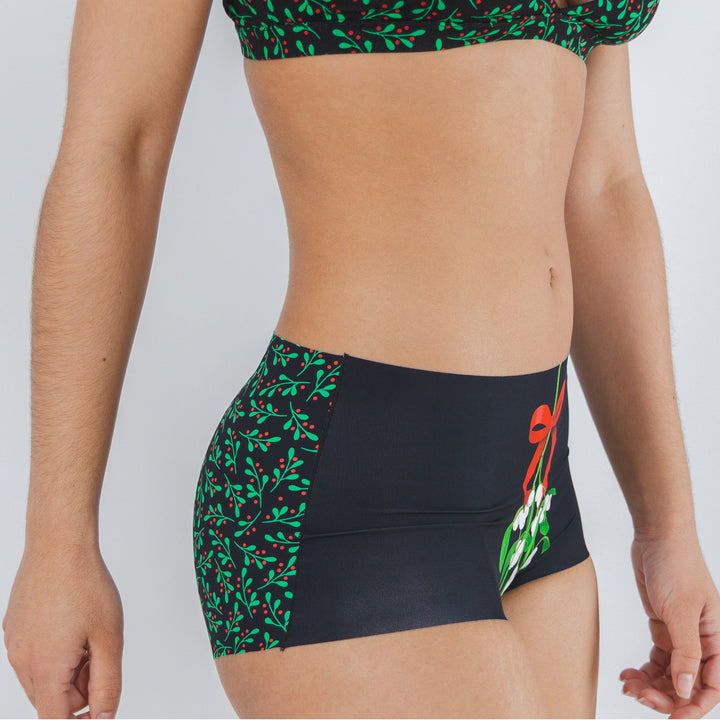 The Kiss Me There | Mistletoe Women’s Seamless Boyshort