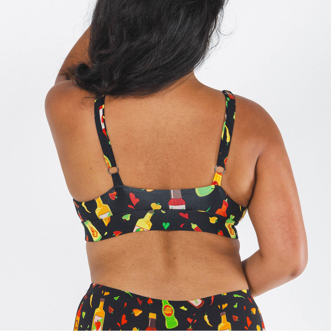 The Gotcha Sriracha | Hot Sauce Boob Hammock™ Busty Bralette