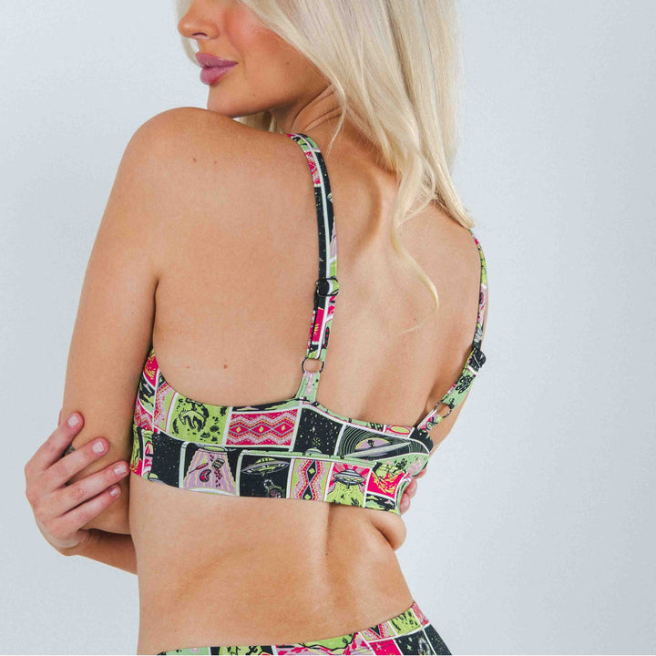 The Area 51 | Retro-Futuristic Alien Boob Hammock™ Busty Bralette