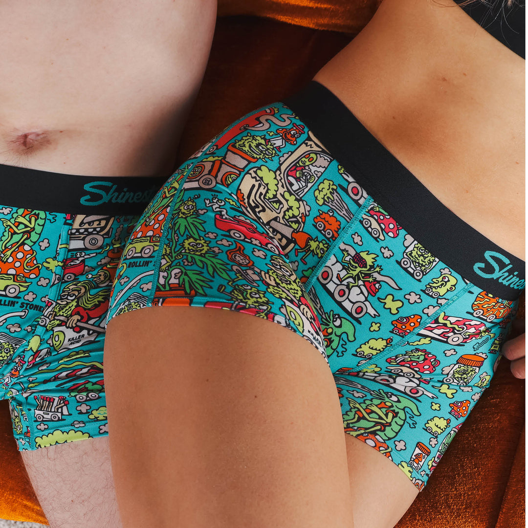 The Rolling Stoned | Shinesty x Killer Acid Women’s Boxers