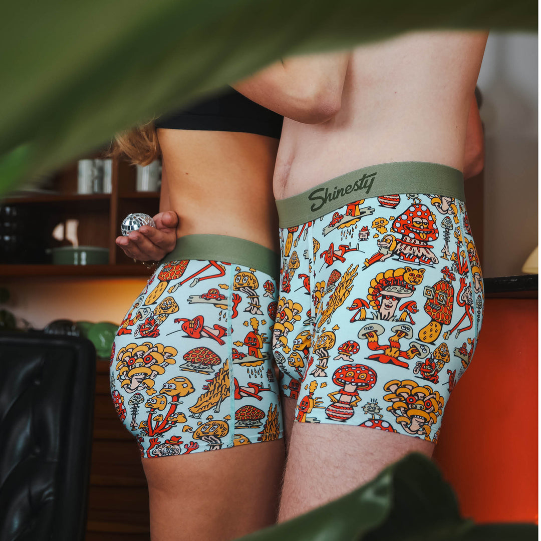 The Mushroom Friends | Shinesty x Killer Acid Women’s Boxers