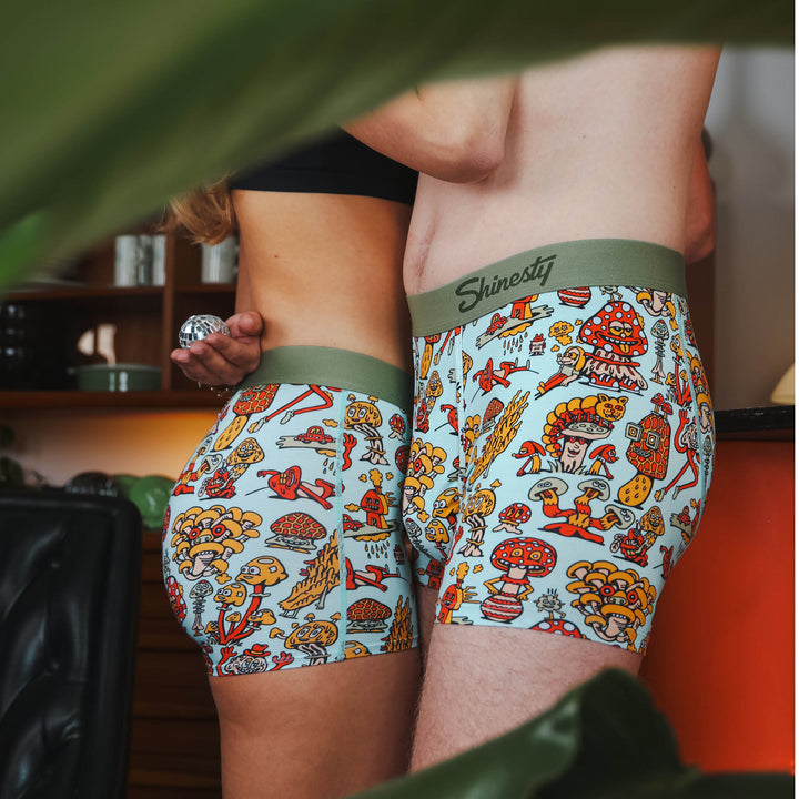 The Mushroom Friends | Shinesty x Killer Acid Women’s Boxers