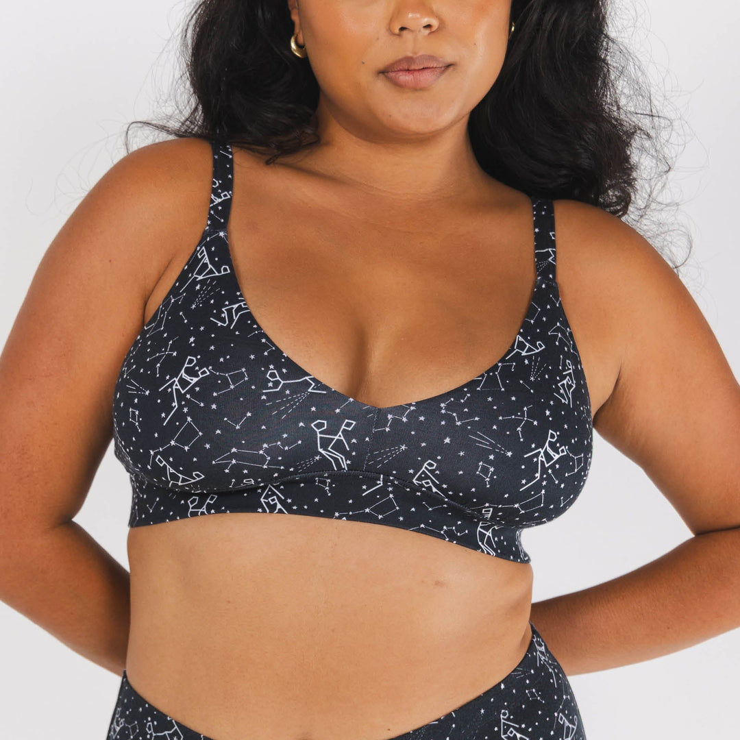 The Big Bang | Glow in the Dark Constellation Boob Hammock™ Busty Bralette