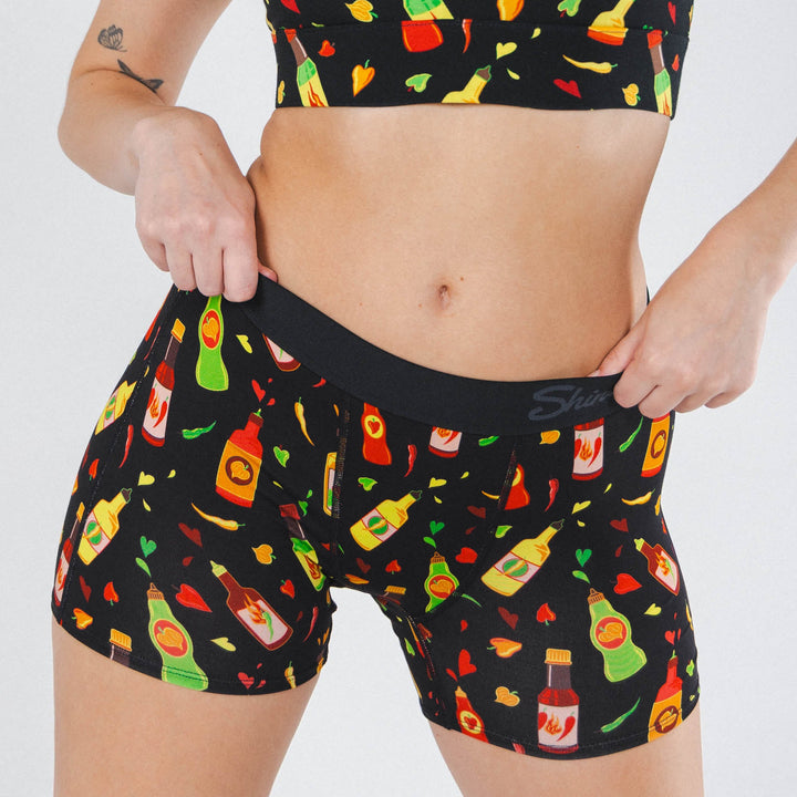 The Gotcha Sriracha | Hot Sauce Women’s Boxers
