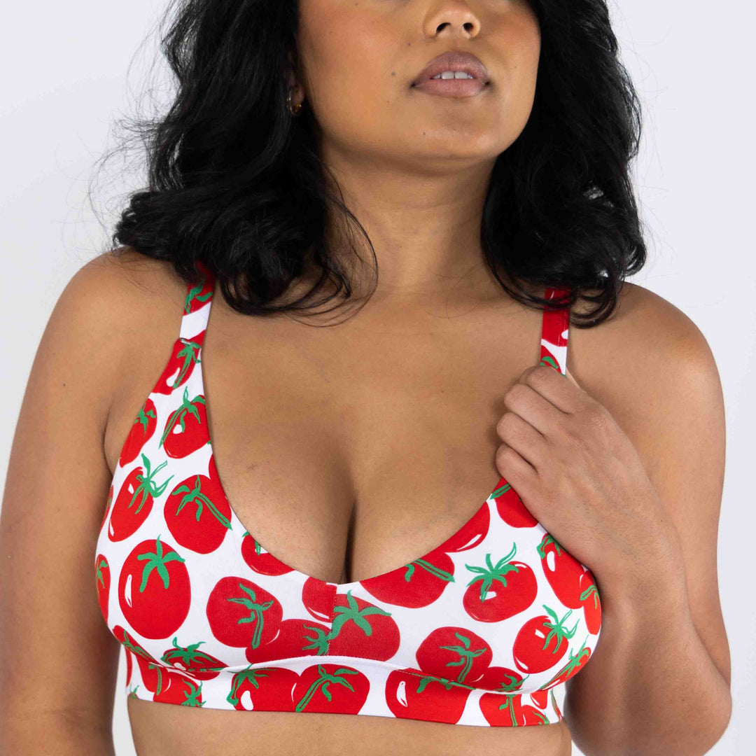 The Roma | Tomato Boob Hammock™ Busty Bralette