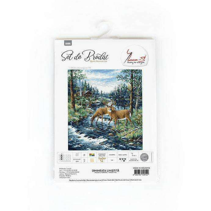Peaceful Morning B606L Counted Cross-Stitch Kit
