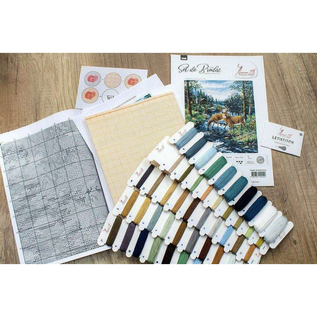 Peaceful Morning B606L Counted Cross-Stitch Kit