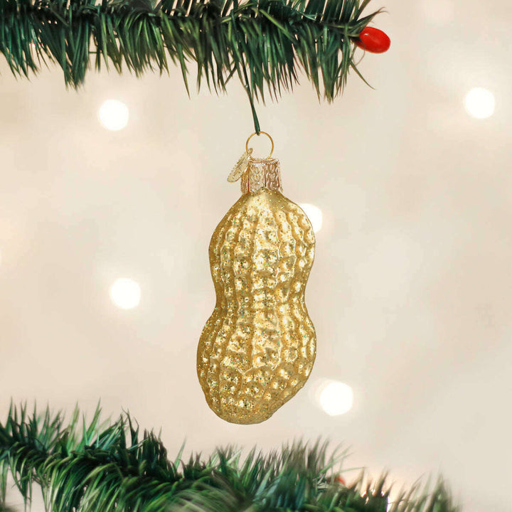 Old World Christmas Peanut Blown Glass Ornament