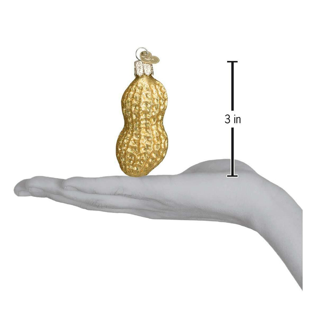 Old World Christmas Peanut Blown Glass Ornament