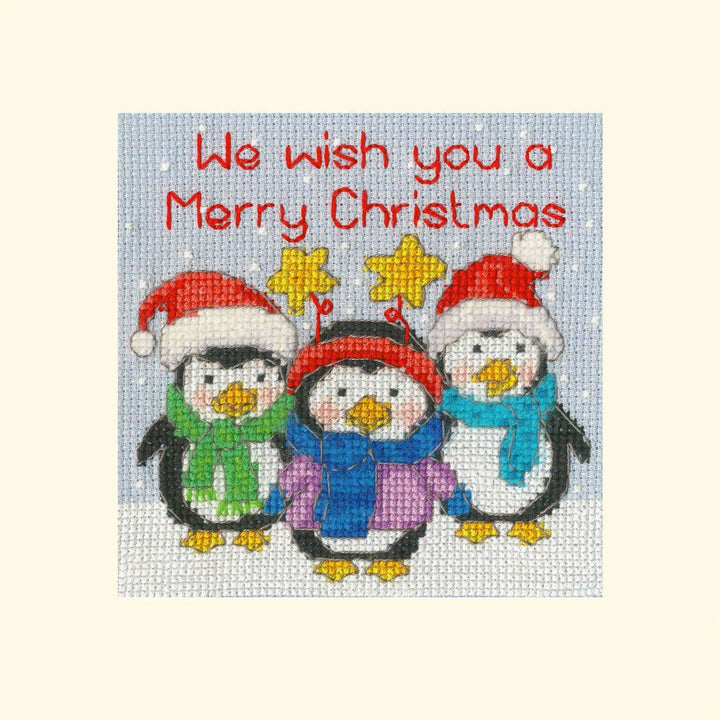 Penguin Pals  XMAS69 Counted Cross Stitch Kit