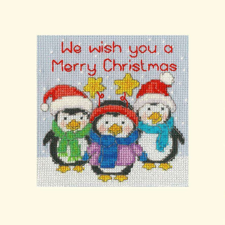 Penguin Pals  XMAS69 Counted Cross Stitch Kit