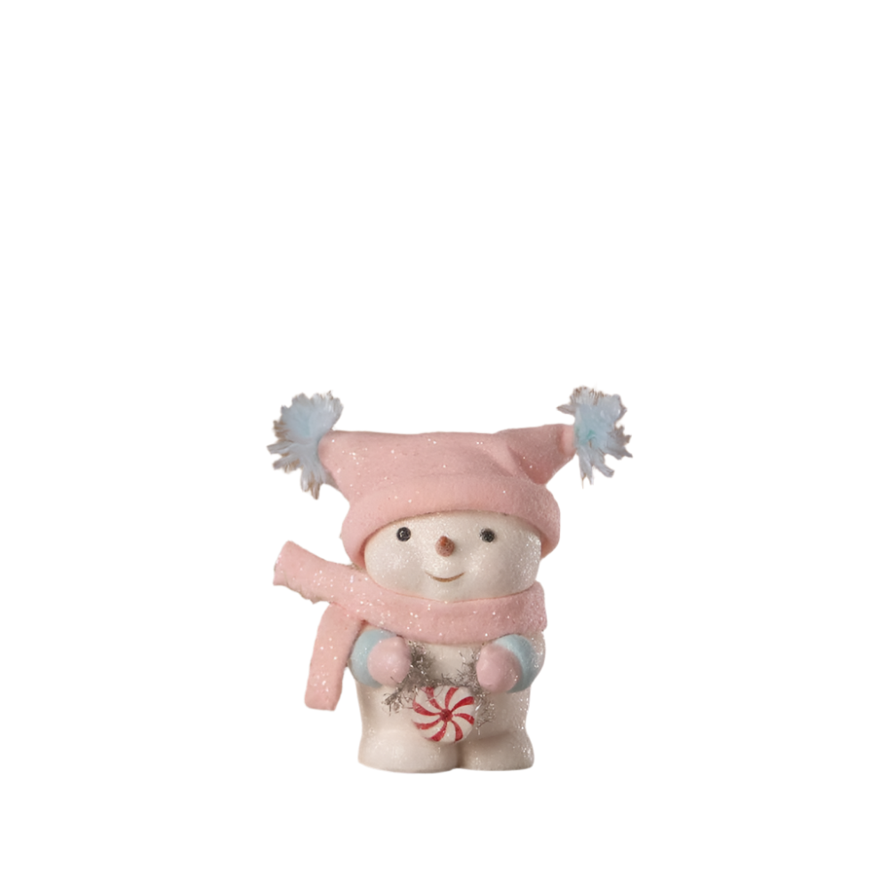 Peppermint Blush Snowgirl by Bethany Lowe Designs