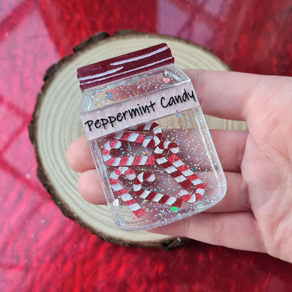 Peppermint Candy Necklace by Cherryloco Jewellery 2