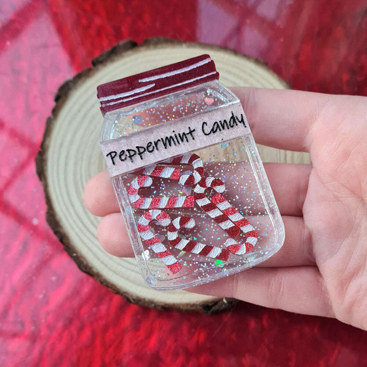 Peppermint Candy Necklace by Cherryloco Jewellery 2