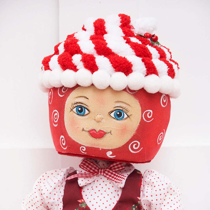 Peppermint Pauline Gathered Traditions Art Doll by Joe Spencer 2