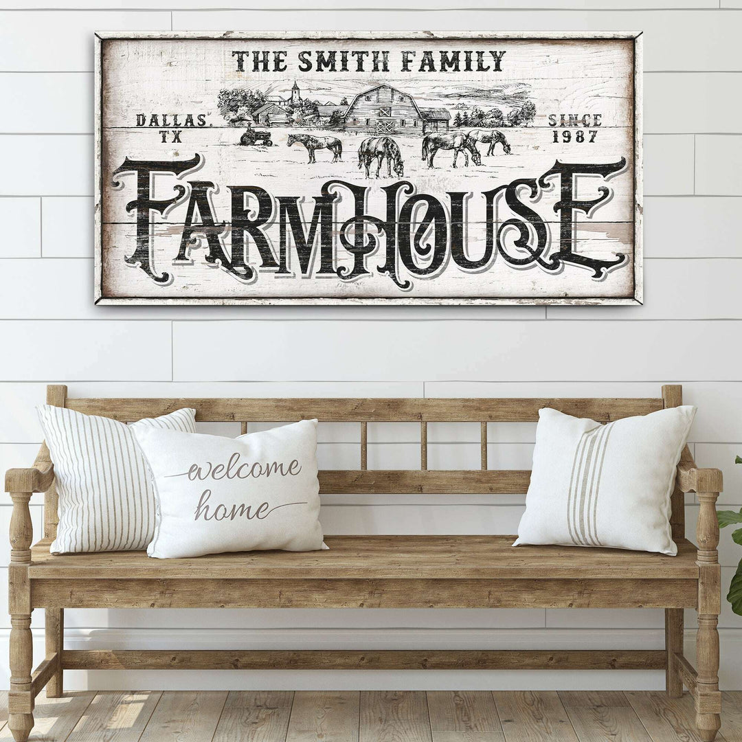 Personalized Farmhouse Sign IV