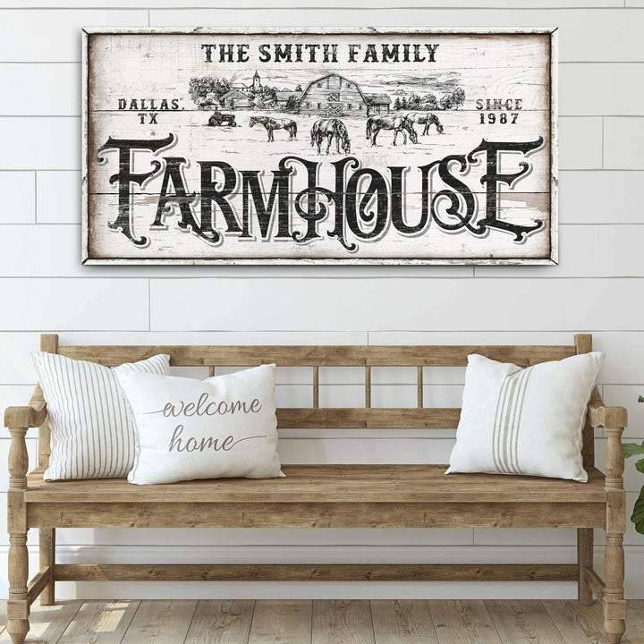 Personalized Farmhouse Sign IV