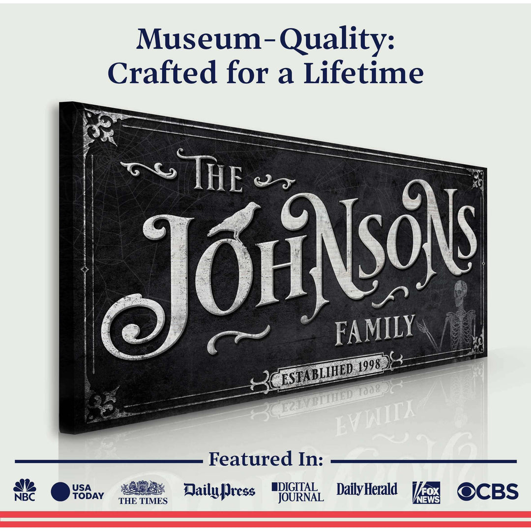Personalized Gothic Sign III