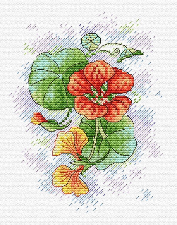 Petals of Tenderness SM-425 Counted Cross Stitch Kit