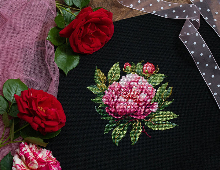 Peter Brand Peony BC204l Counted Cross-Stitch Kit