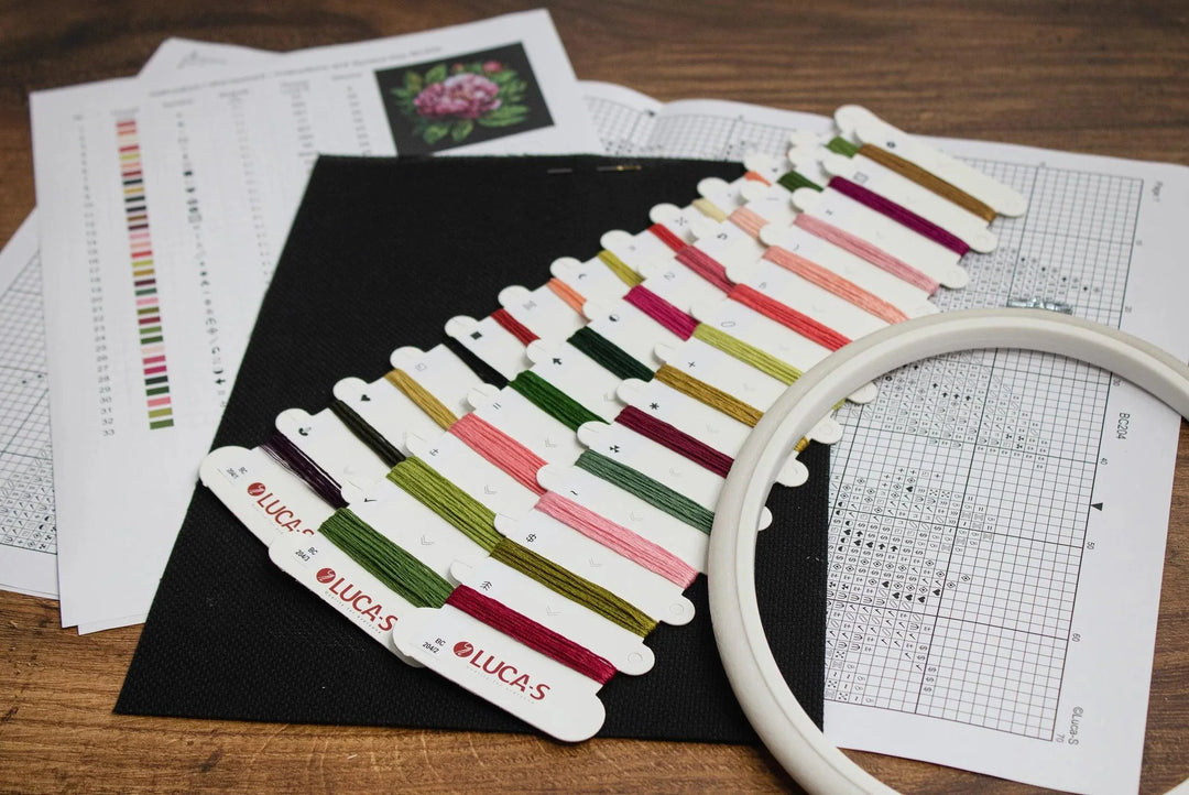 Peter Brand Peony BC204l Counted Cross-Stitch Kit