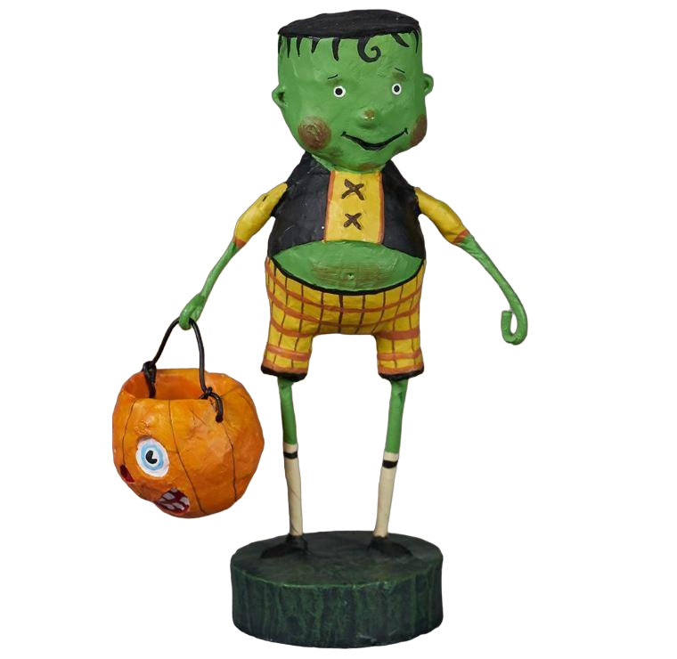 Little Frankie Stein Halloween Lori Mitchell Collectible Figurine - RETIRED