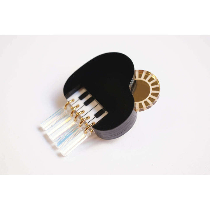 Piano cloud with sun brooch by Laliblue 1