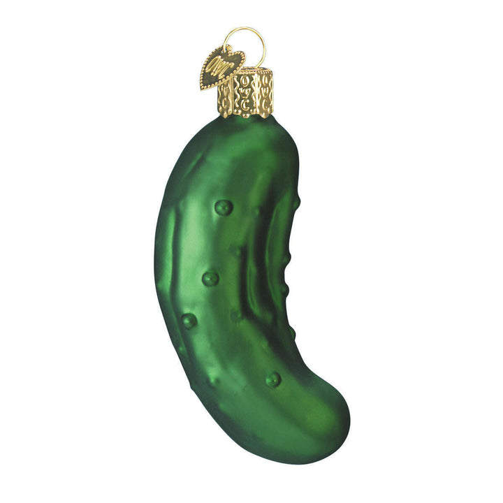 Old World Christmas Pickle Blown Glass Ornament