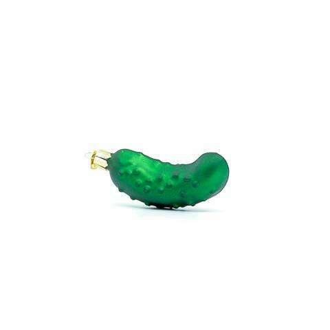 Old World Christmas Pickle Blown Glass Ornament
