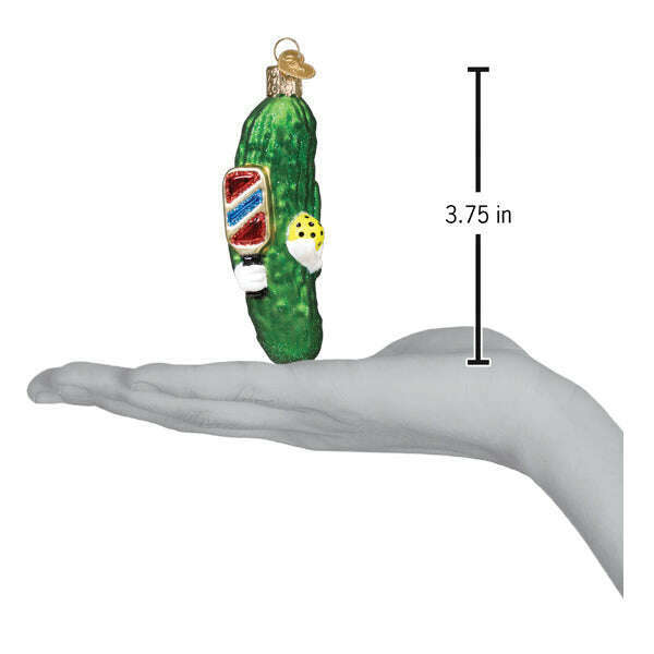 Pickleball Pickle Ornament