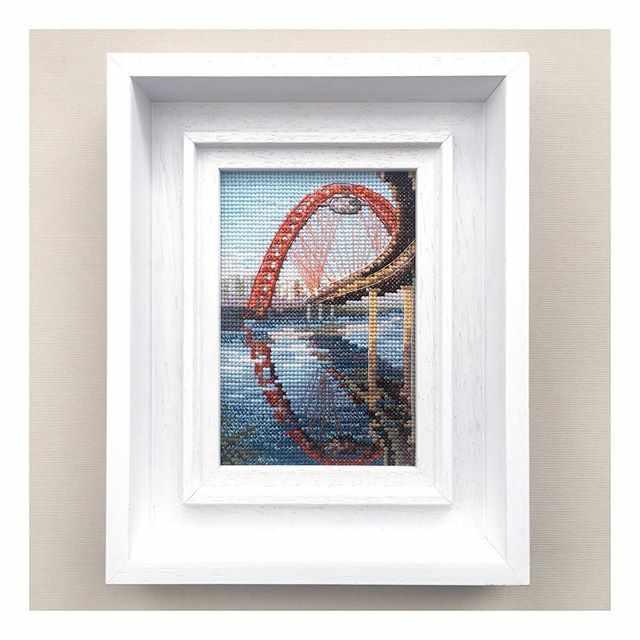 Picturesque bridge C310 Counted Cross Stitch Kit