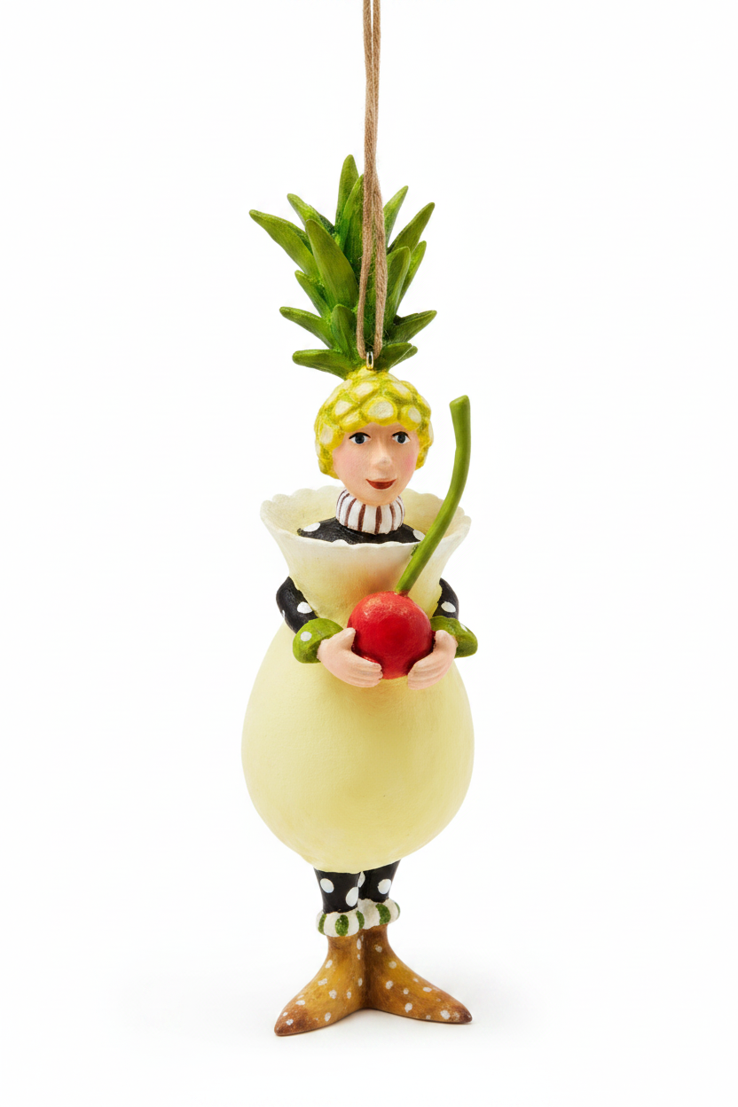 pina colada cocktail ornament patience brewster