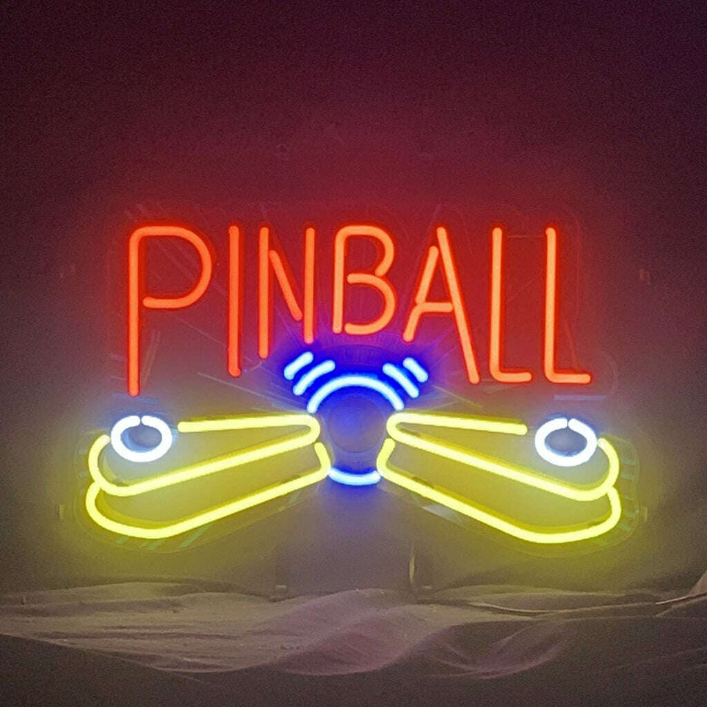 Pinball Game Machine Neon Signs