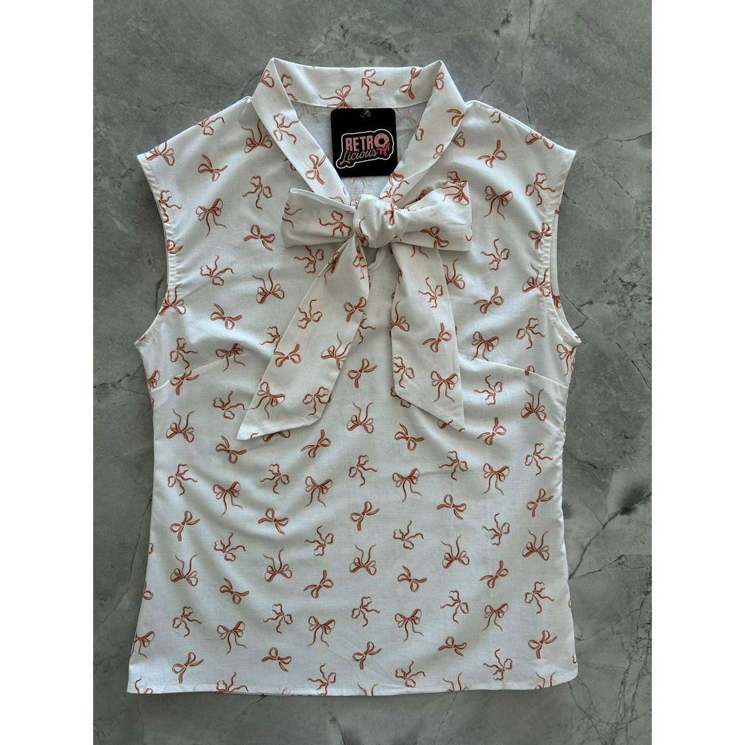 Pink Bows Bow Top