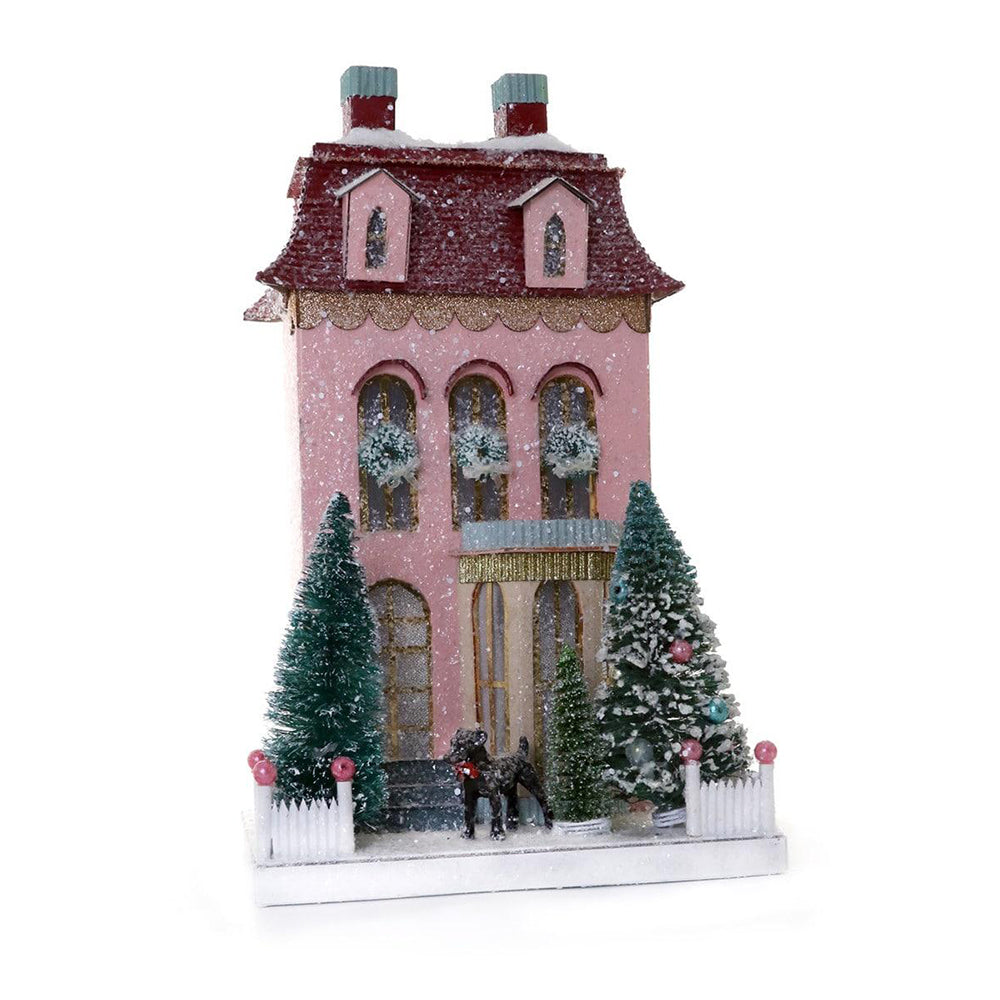 Pink Chateau Cardboard Cottage by Cody Foster image